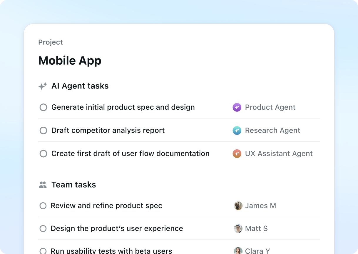 Assign Motion tasks to your AI assistants