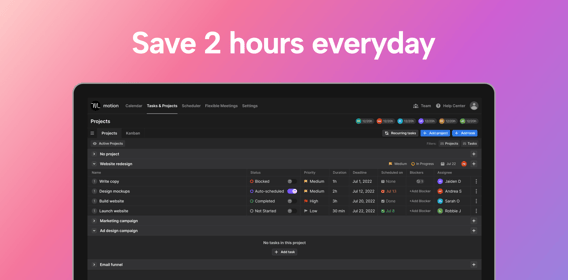 How Motion Users Finish Work 2 Hours Faster Every Day (2025 Productivity Statistics)