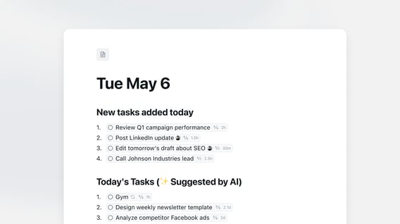 The new AI Agenda